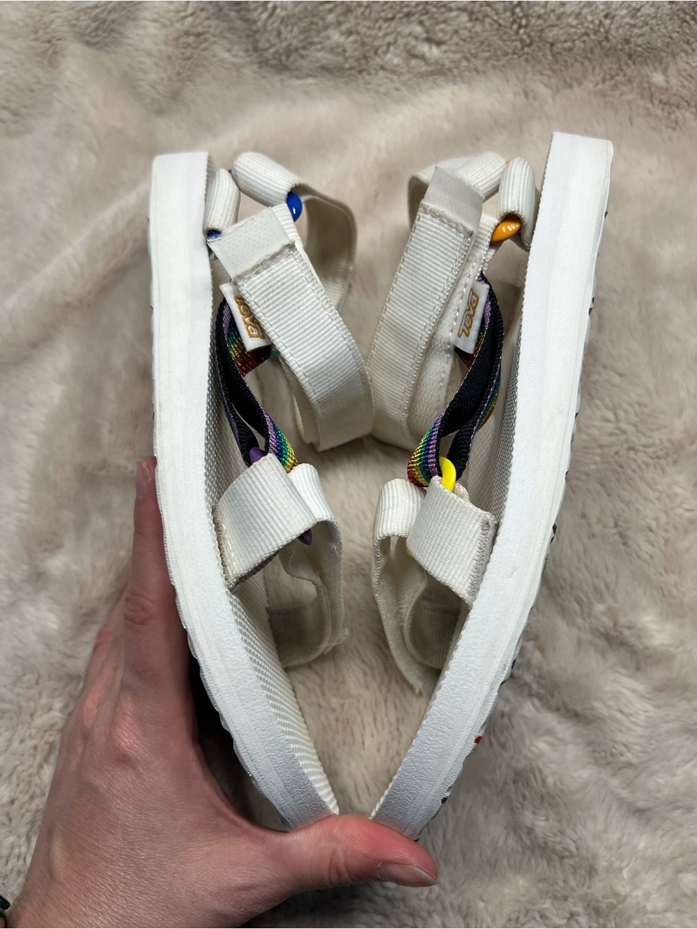 Teva Original Universal Pride Sandals womens size 6 - Picture 4 of 6
